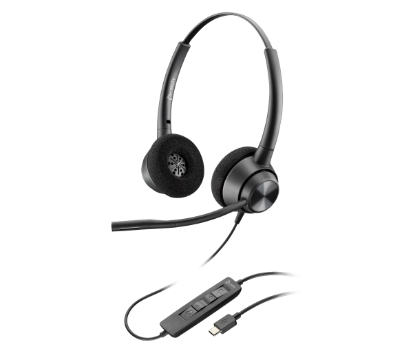 Poly EncorePro 320 Stereo USB-C Headset TAA