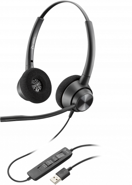 HP Poly EncorePro 320 USB-A Stereo Headset