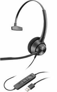 Poly EncorePro 310 Monaural USB-A Headset TAA