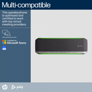 HP Poly Sync 60 Microsoft Teams Certified Speakerphone