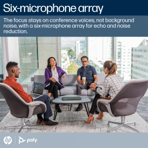 HP Poly Sync 60 Microsoft Teams Certified Speakerphone