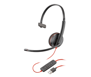 POLY Blackwire C3210 USB-A Black Headset (Bulk)
