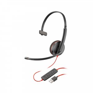 POLY Blackwire C3210 USB-A Black Headset (Bulk)