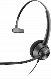 POLY EncorePro 310 Monoaural with Quick Disconnect Headset TAA