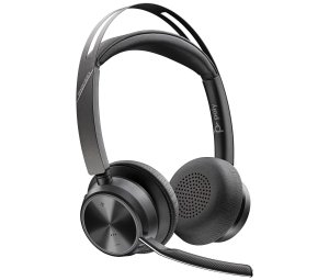 HP Poly VFOCUS2 USB-A Headset with charge stand