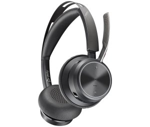 HP Poly VFOCUS2 USB-A Headset with charge stand