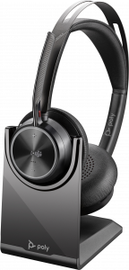 HP Poly VFOCUS2-M Headset with charge stand