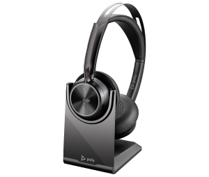 Poly Voyager Focus 2-M Microsoft Teams Certified with charge stand Headset