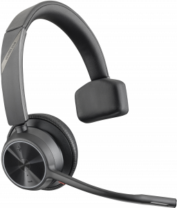 POLY Voyager 4310 UC Monaural Headset +BT700 USB-A Adapter +Charging Stand