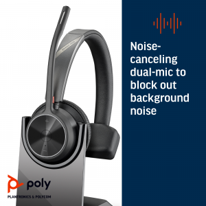 Poly Voyager 4310 USB-C Headset +BT700 dongle +Charging Stand