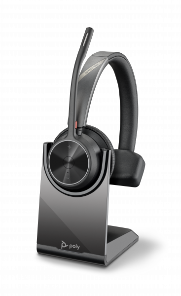 HP Poly Voyager 4310 USB-C Headset +BT700 dongle +Charging Stand