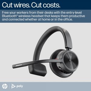 Poly Voyager 4310-M Microsoft Teams Certified USB-C Headset +BT700 dongle +Charging Stand