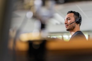 HP Poly Voyager 4320 Microsoft Teams Certified USB-C Headset +BT700 dongle