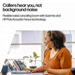 HP Poly Voyager 4320 Microsoft Teams Certified USB-C Headset +BT700 dongle