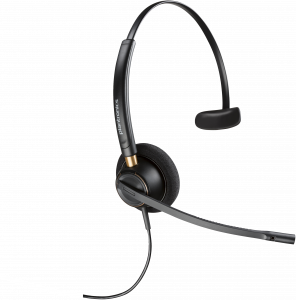 POLY EncorePro 510D with Quick Disconnect Monoaural Digital Headset TAA