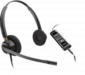 POLY EncorePro 525 Microsoft Teams Certified Stereo with USB-A Headset