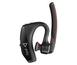 HP Poly Voyager 5200 UC Headset Wireless Ear-hook Office/Call center Micro-USB Bluetooth Black