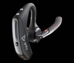 HP Poly Voyager 5200 UC Headset Wireless Ear-hook Office/Call center Micro-USB Bluetooth Black
