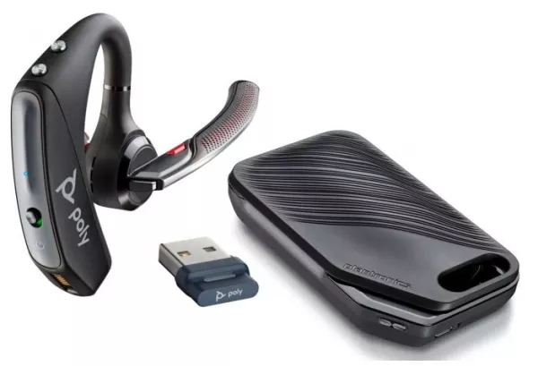 Plantronics Voyager 5200 Wireless Bluetooth Headset With Charging Case – Used