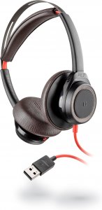 POLY 7S4M8AA headphones/headset Wired Head-band Business/Everyday USB Type-A Black