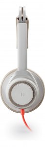 POLY Blackwire 7225 Headset Wired Head-band Calls/Music USB Type-C White