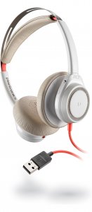 POLY Blackwire 7225 Headset Wired Head-band Calls/Music USB Type-C White