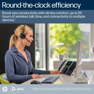 POLY Voyager 4320-M +USB-A to USB-C Cable +BT700 dongle