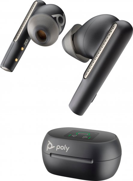 HP Poly Voyager Free 60+ UC Headset Wireless In-ear Calls/Music USB Type-C Bluetooth Black