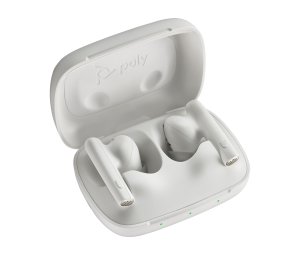 HP Poly Voyager Free 60 UC Headset Wireless In-ear Calls/Music USB Type-A Bluetooth White