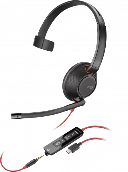 HP HP Poly Blackwire C5210 Headset Wired Head band Office Call