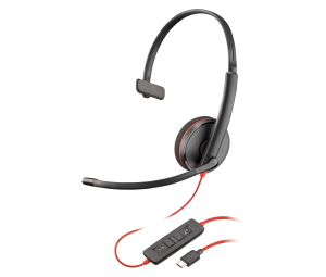 POLY Blackwire 3210 Monaural USB-C Headset (Bulk)