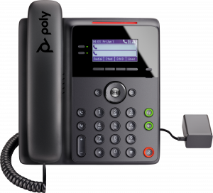 POLY Edge B30 IP Phone and PoE-enabled