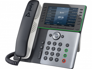 Poly Edge E550 SIP / IP Desktop Phone PoE (with Bluetooth + WiFi) (HP|Poly)