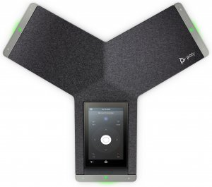 HP Poly Trio C60 IP Conference Phone for Microsoft Teams and PoE-enabled No Radio