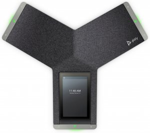 HP Poly Trio C60 IP Conference Phone for Microsoft Teams and PoE-enabled No Radio