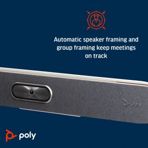 POLY Studio X50 All-In-One Video Bar