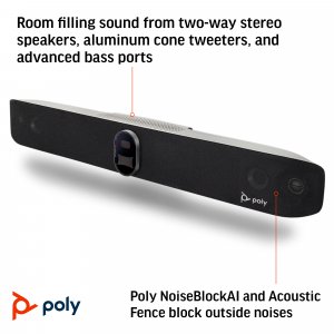 HP Poly Studio X70 All-In-One Video Bar