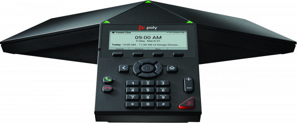 Poly Trio 8300 IP Conference Phone and PoE-enabled