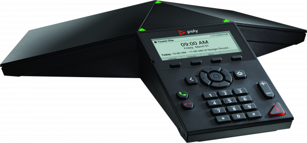 Poly Trio 8300 IP Conference Phone and PoE-enabled