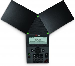 HP Poly Trio 8300 IP Conference Phone and PoE-enabled