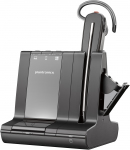 POLY Savi 8245 Headset Cradle and Wearing Accessories