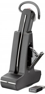 HP Poly Savi 8245 Headset Cradle and Wearing Accessories