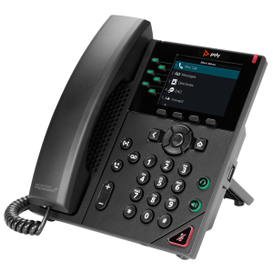 Poly VVX 350 6-Line IP Phone and PoE-enabled