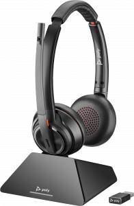 POLY Savi 8220 UC Microsoft Teams Certified DECT 1880-1900 MHz USB-A Headset