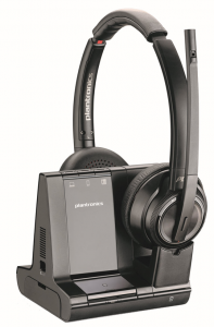 HP Poly Savi 8220-M Headset Wireless Head-band Office/Call center Black (HP|Poly)