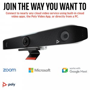 POLY Studio X52 All-In-One Video Bar