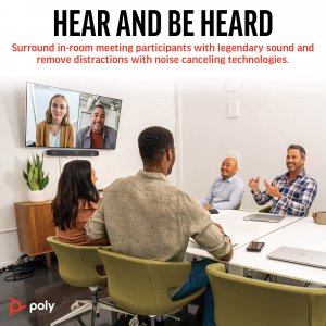 POLY Studio X52 All-In-One Video Bar