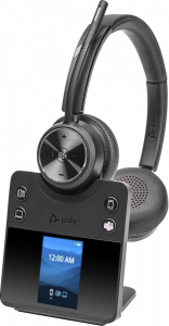 HP SAVI 7420 Office Headset Wireless Head-band Office/Call center Bluetooth Black