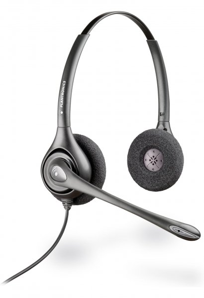 HP 8R709AA#ABB headphones/headset Wired Head-band Office/Call center Black