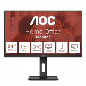 AOC E3 24E3QAF computer monitor 61 cm (24″) 1920 x 1080 pixels Black